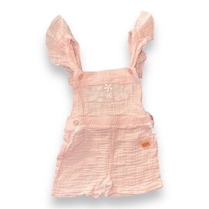 NWOT BCBGirls Pink Cotton Overalls